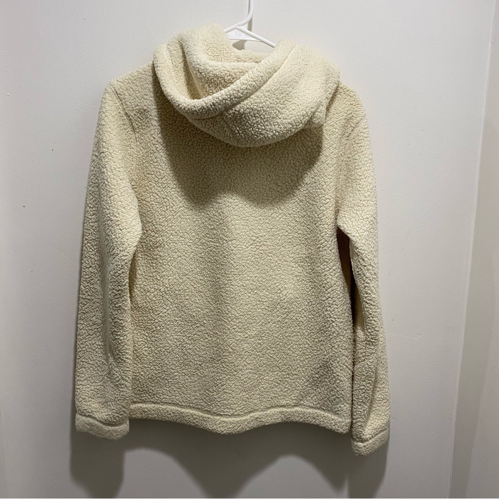 WOMEN'S abercrombie & fitch soft AF sherpa pullover hoodie -Size SMALL- … - Picture 4 of 5